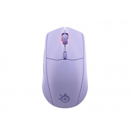 Steelseries Rival 3 Gen 2 Gaming Wireless Bluetooth Mouse Lavender