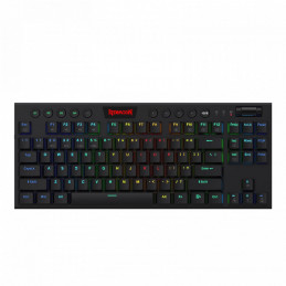 Redragon Horus TKL, wired&2.4G&BT mechanical Keyboard, RGB, brown switch Black HU