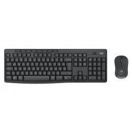 Logitech MK370 Wireless billentyűzet + optikai egér Black HU