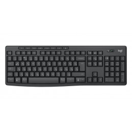 Logitech MK370 Wireless billentyűzet + optikai egér Black HU