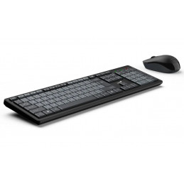 Genius Smart KM-8200 Dual Color Wireless Combo billentyűzet + egér Black/Grey HU