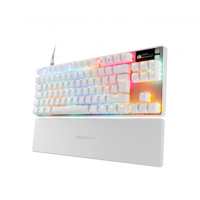 Steelseries Apex Pro TKL Gen 3 Gaming Keyboard White UK