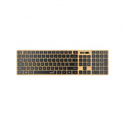 Genius SlimStar 7250BT Copilot Wireless Bluetooth Business Keyboard Pine Wood HU