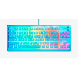 Steelseries Apex 3 TKL Gaming Keyboard Aqua UK
