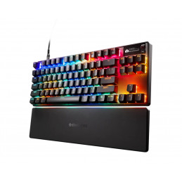 Steelseries Apex 3 TKL Gaming Keyboard Amethiyst Black UK