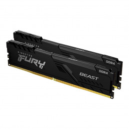 Kingston 16GB DDR4 3600MHz Kit(2x8GB) Fury Beast Black