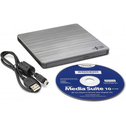 LG GP60NS60 Slim DVD-Writer Silver BOX