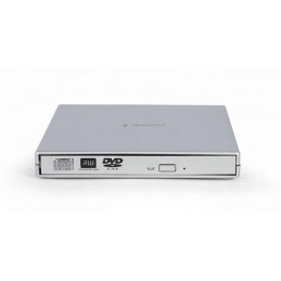 Gembird DVD-USB-021-SV Slim DVD-Writer Silver