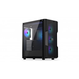 Endorfy Regnum 400 ARGB Tempered Glass Black