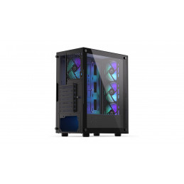 Endorfy Ventum 200 ARGB Tempered Glass Black