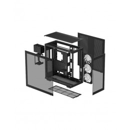 DeepCool CH780 Tempered Glass Black
