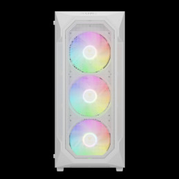 Gamdias Aura GC1 Elite WH ARGB Tempered Glass White