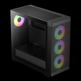 Gamdias Athena M3 Tempered Glass Black