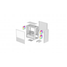 DeepCool CH360 Tempered Glass White