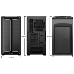 Be quiet! Pure Base 501 DX Tempered Glass Black