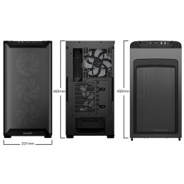 Be quiet! Pure Base 501 LX Tempered Glass Black