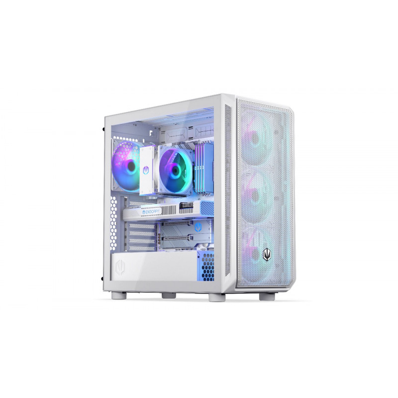 Endorfy Arx 700 ARGB Tempered Glass White