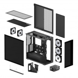 Arctic Xtender VG Tempered Glass Mirror Black