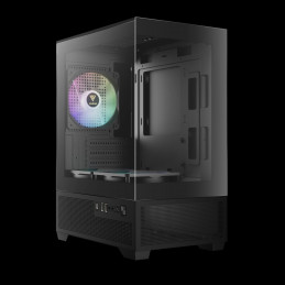 Gamdias Aura GC9M ELITE ARGB Tempered Glass Black