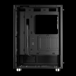 Gamdias Atlas E1 ARGB Tempered Glass Black