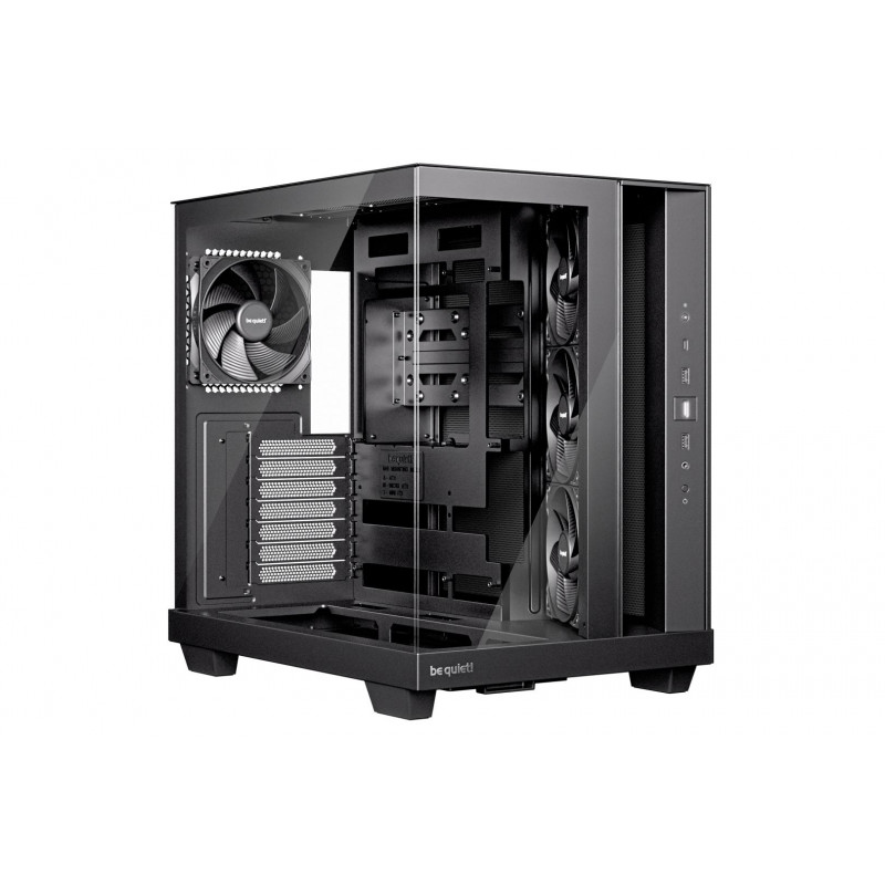 Be quiet! Light Base 500 Tempered Glass Black