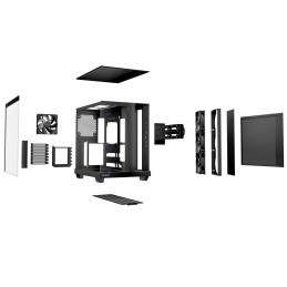 Be quiet! Light Base 500 Tempered Glass Black