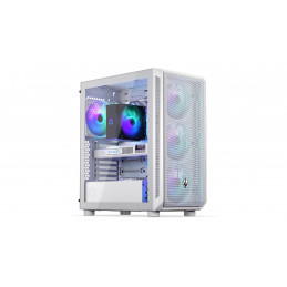 Endorfy Arx 500 ARGB Tempered Glass White