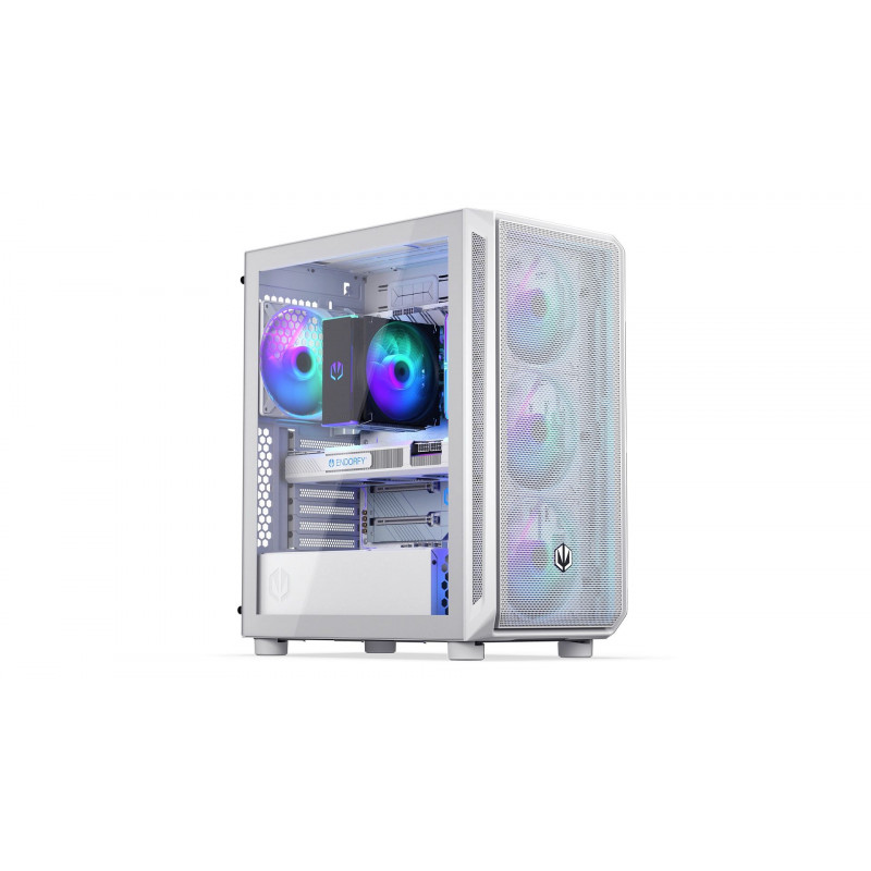 Endorfy Arx 500 ARGB Tempered Glass White