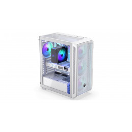 Endorfy Arx 500 ARGB Tempered Glass White