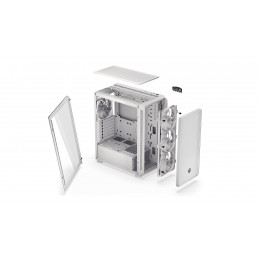 Endorfy Arx 500 ARGB Tempered Glass White