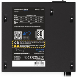 Endorfy 350W 80+ Elementum E5
