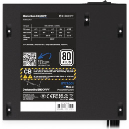 Endorfy 550W 80+ Elementum E5