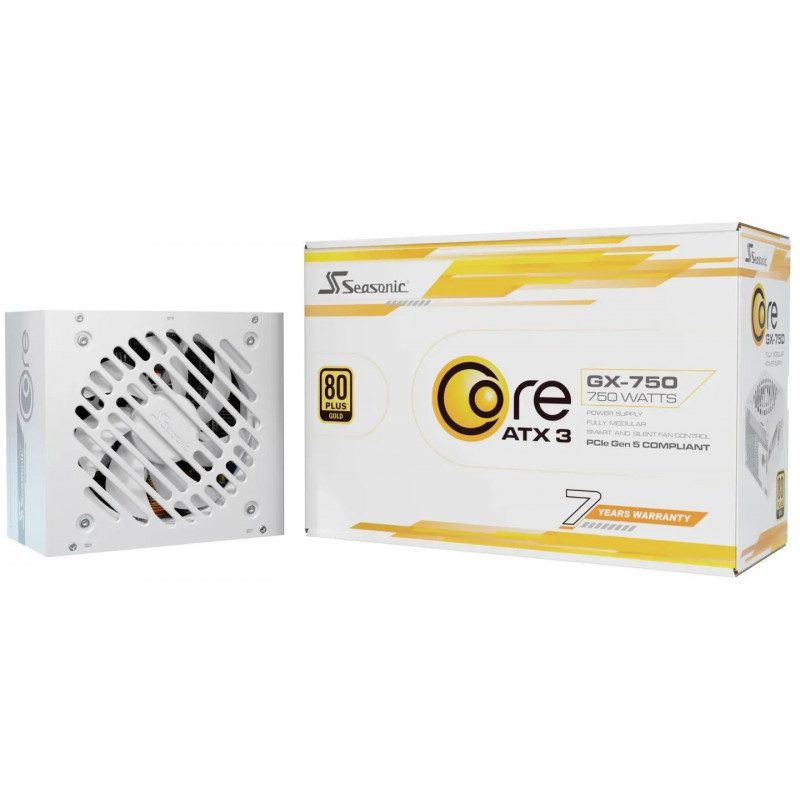 Seasonic 750W 80+ Gold Core GX 750 White