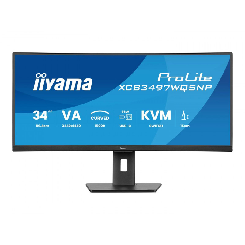 iiyama 34" ProLite XCB3497WQSNP-B1 LED Curved