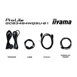 iiyama 34" G-Master GCB3484WQSU-B1 LED Curved
