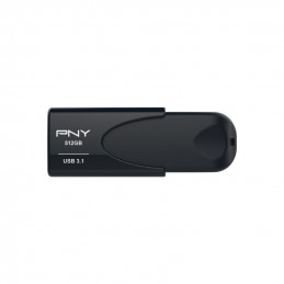PNY 512GB Attaché 4 Flash Drive USB3.1 Black