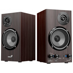 Genius SP-HF520BT Bluetooth Speaker Dark Wood