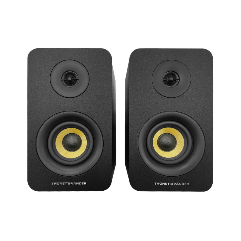 Thonet & Vander Kumpel 2.0 Bluetooth Speakers Black