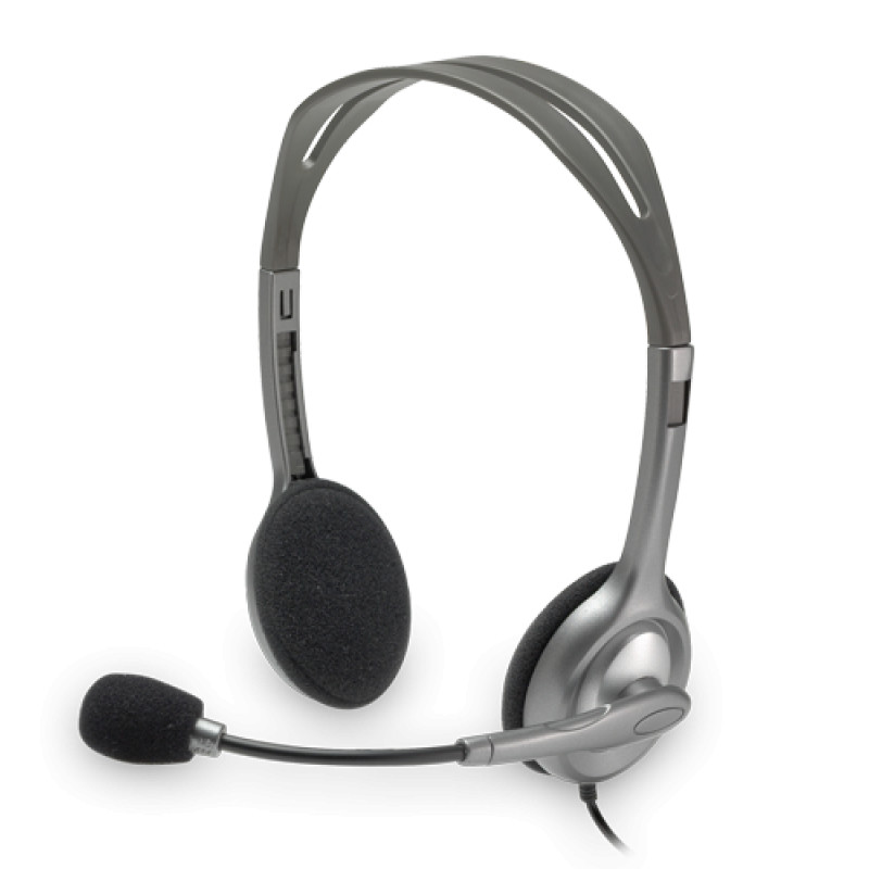 Logitech H110 Headset Grey