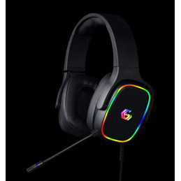 Gembird USB 7.1 Surround Gaming Headset with RGB Black