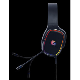 Gembird USB 7.1 Surround Gaming Headset with RGB Black