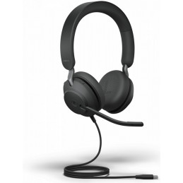 Jabra Evolve2 40 SE USB-C MS Stereo Headset Black