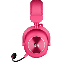 Logitech Pro X 2 Lightspeed Wireless Bluetooth Gaming Headset Magenta