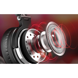 OneOdio Pro 10 Headset Red
