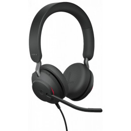 Jabra Evolve2 40 SE USB C/A MS Stereo Headset Black