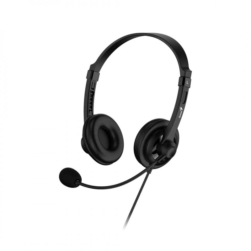 Genius HS-230U Headset Black USB-C