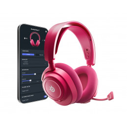 Steelseries Arctis Nova 7 Gen 2 Wireless Bluetooth Gaming Headset Magenta