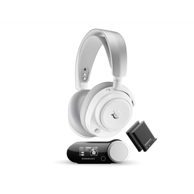 Steelseries Arctis Nova Pro Omni Wireless Bluetooth Gaming Headset White