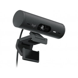 Logitech Brio 500 Webkamera Dirty Graphite Grey