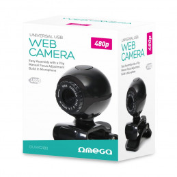 Platinet Omega Webcam C15 Webkamera Black